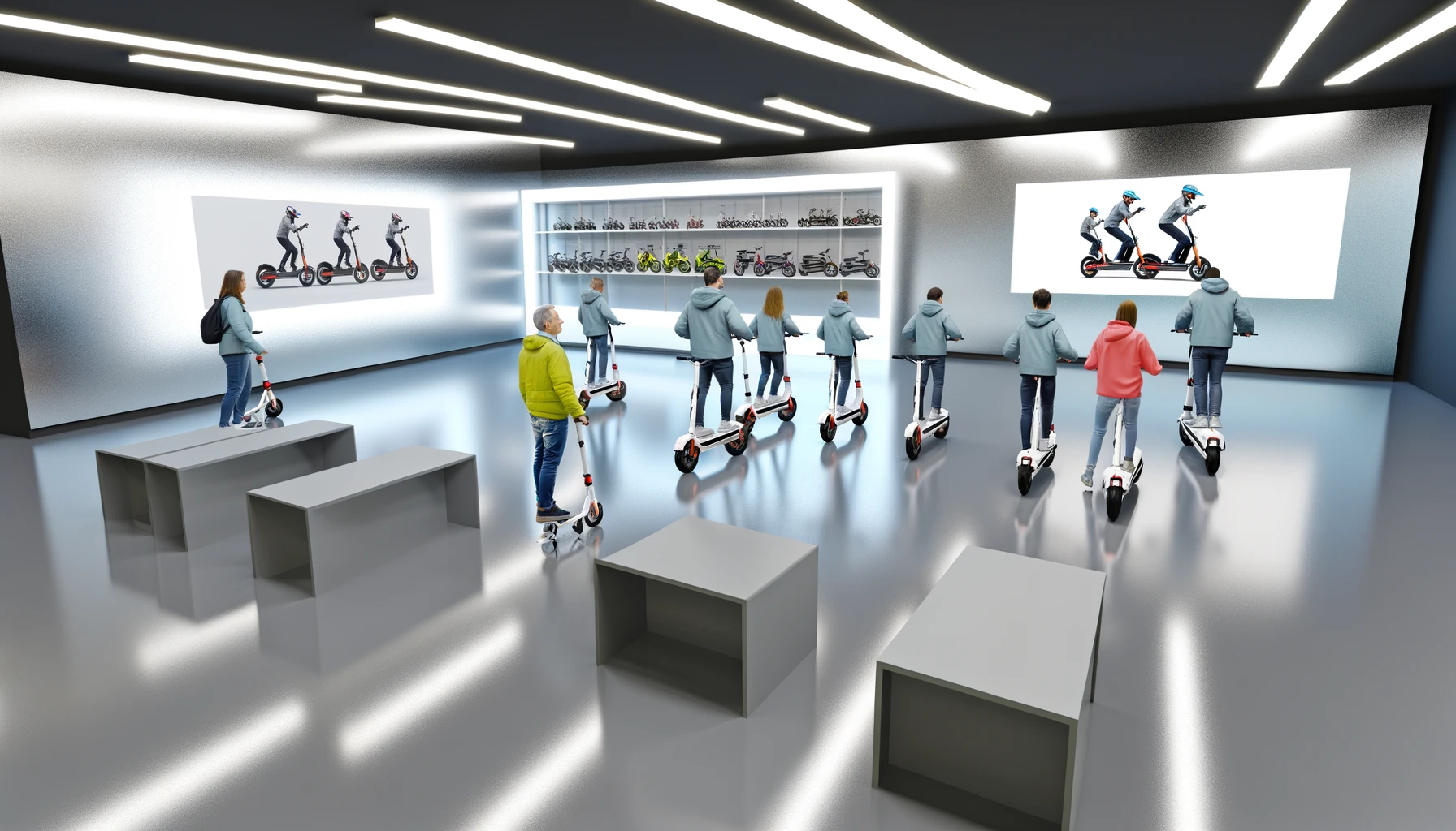 Centre de formation micromobilité Ride Concept AcademyApprenez les techniques avancées de conduite et de sécurité pour les vélos électriques, trottinettes et autres moyens de transport innovants. Rejoignez-nous pour acquérir les compétences nécessaires et devenir un expert de la micromobilité.